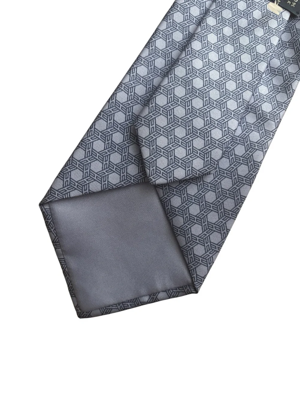 HERMÈS silk tie